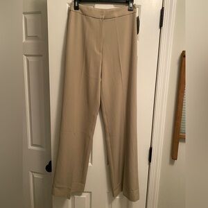 H & M Women’s Straight Leg Tan Dress Pants Size 4